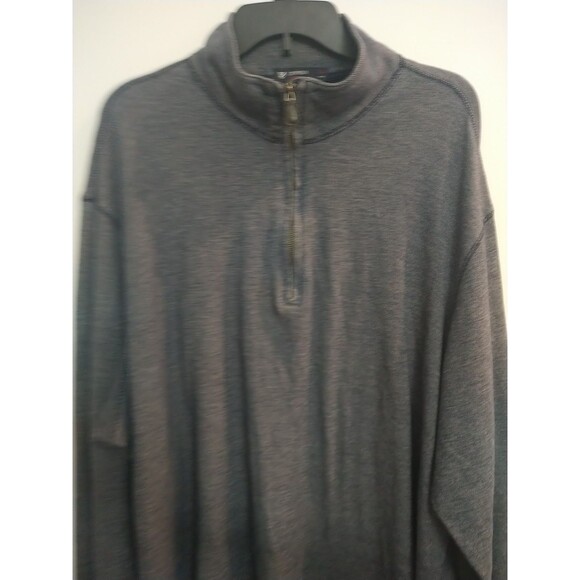 Cremieux Men's 1/4 Zip Long Sleeve Top XXL Classic Soft - Picture 6 of 12